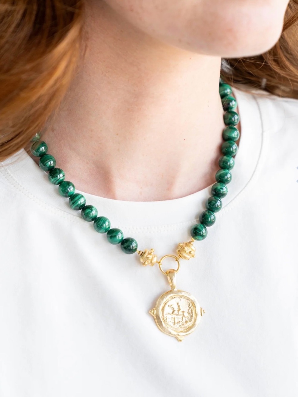 Susan Shaw Magellan Equestrian Necklace NWT